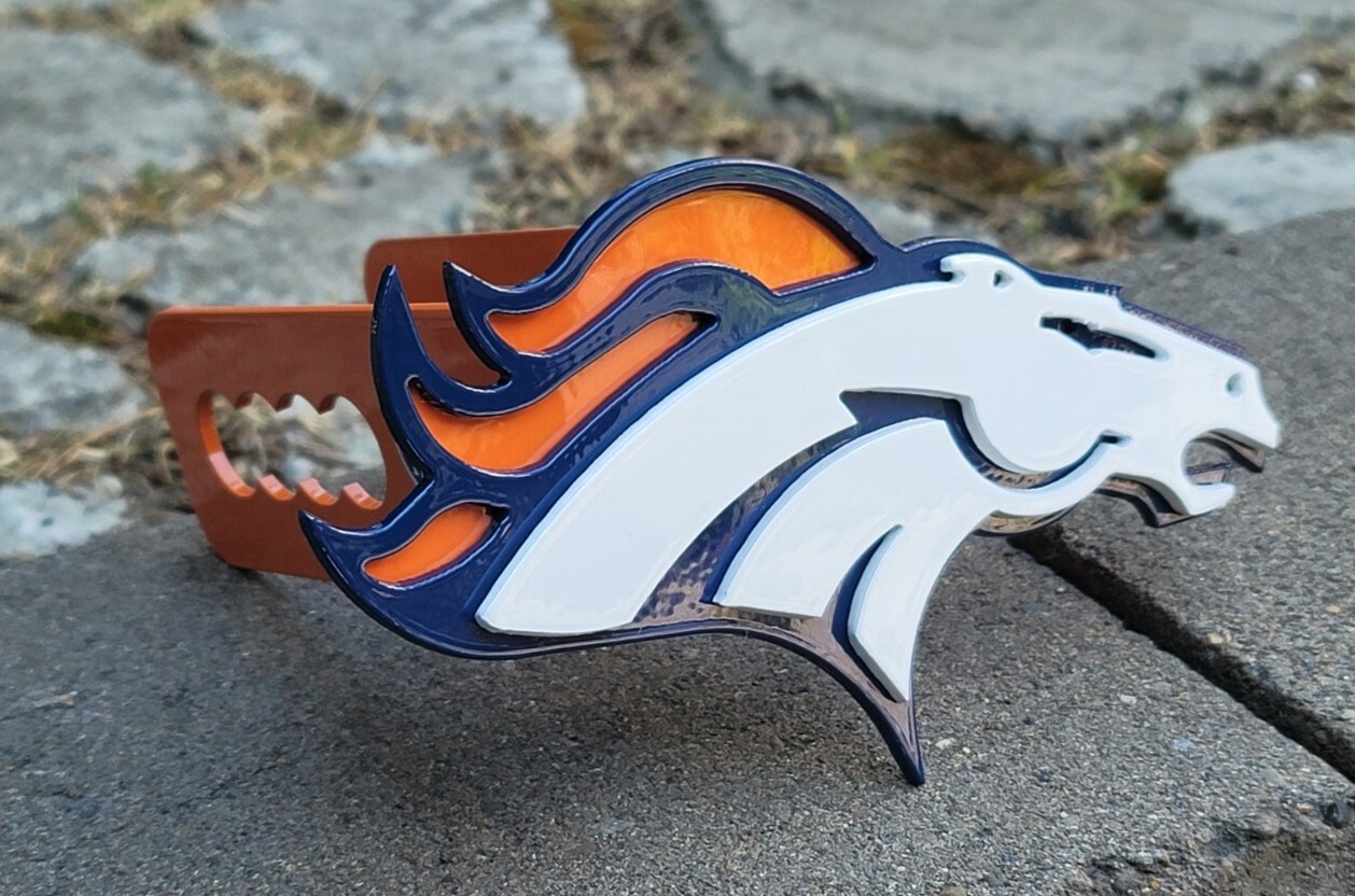 Denver Broncos Custom Hitch Cover eBay