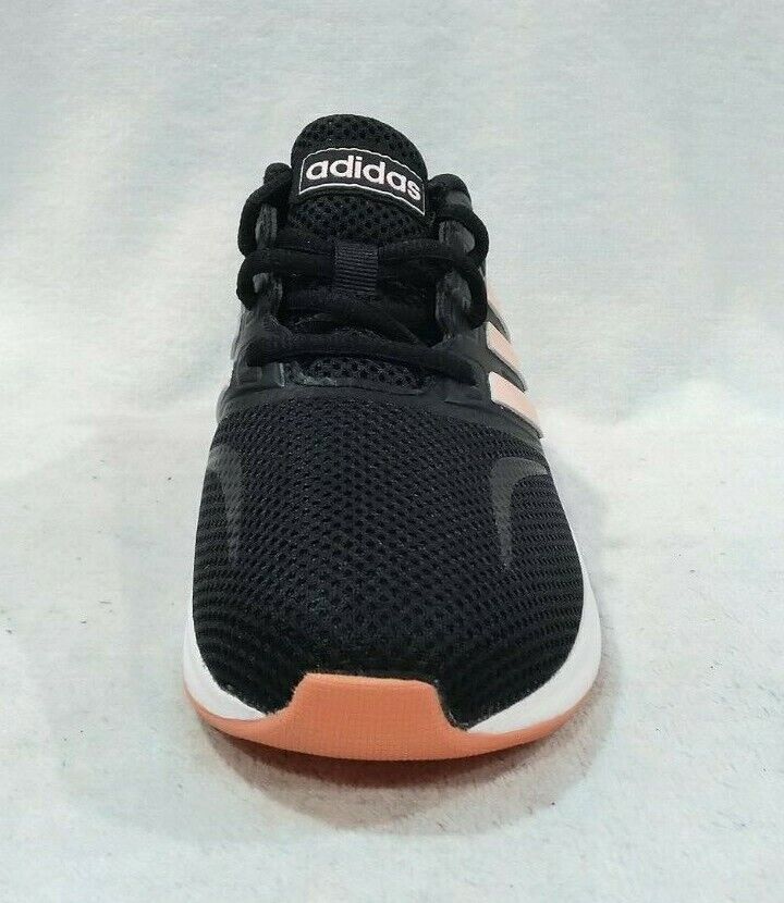 adidas Girl's Runfalcon K Black/Peach Running Shoes - Size 5 adidas Girl's Runfalcon K Black/Peach Running Shoes - Size 5