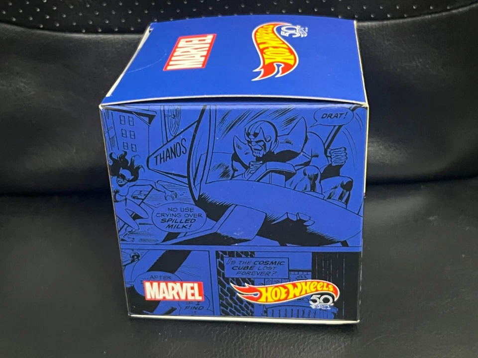 2018 SDCC Mattel Hot Wheels Thanos Copter 50th Anniversary ** SEALED ** - Image 4 of 4