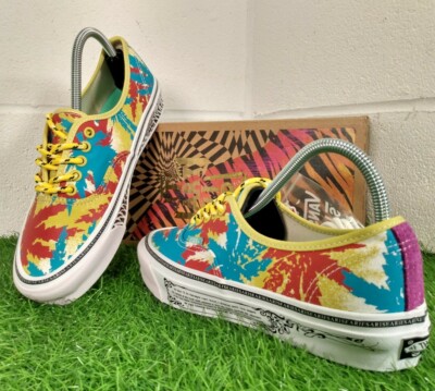 Vans Vault OG x Aries Multi Plant Splatter Lave Up Schuhe Gr. UK 7 Sneaker 