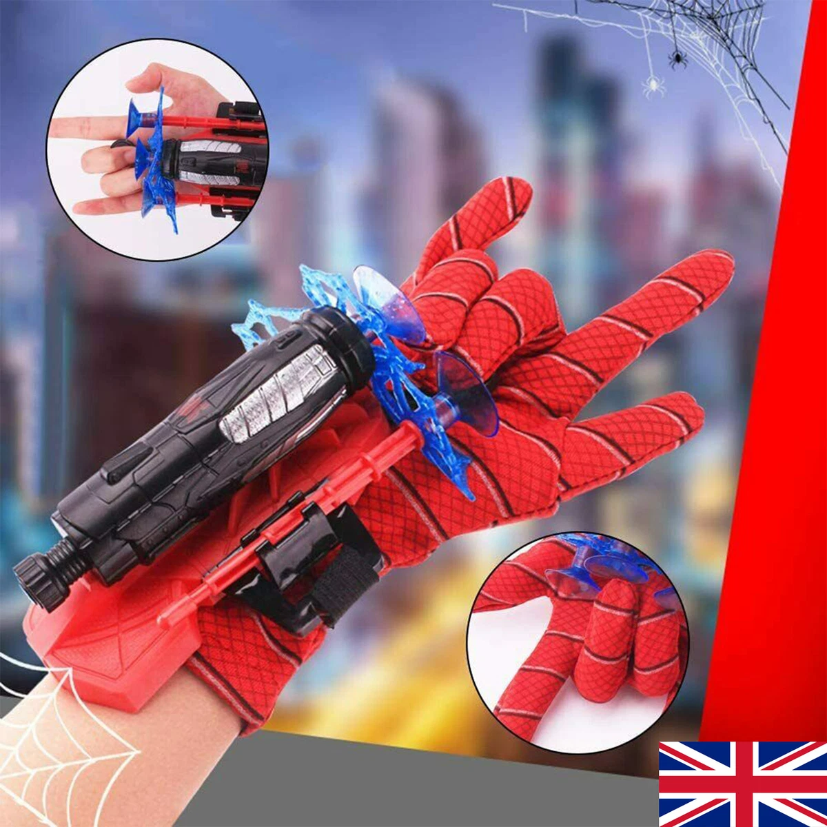 Spiderman web shooter toy cheap uk