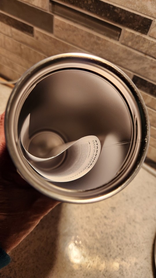 NEW Starbucks 2024 Royal Blue 16 oz. Stainless Steel Tumbler w/Flower