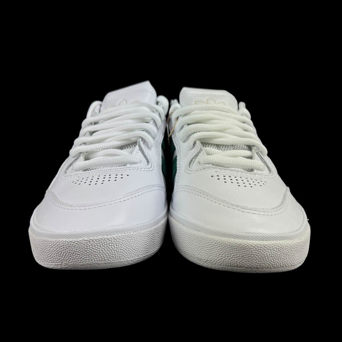 Adidas Tyshawn Low Cloud White Green Gold Shoes GY6954 Men display picture 1