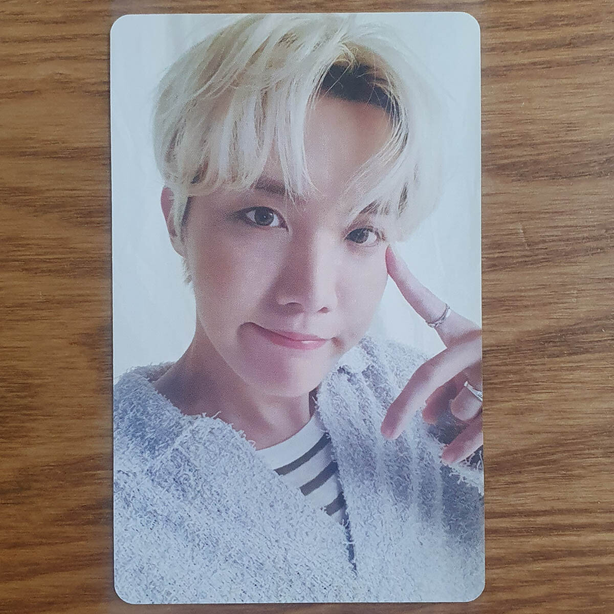 J Hope Official Double Sided Photocard BTS Deco Kit Genuine