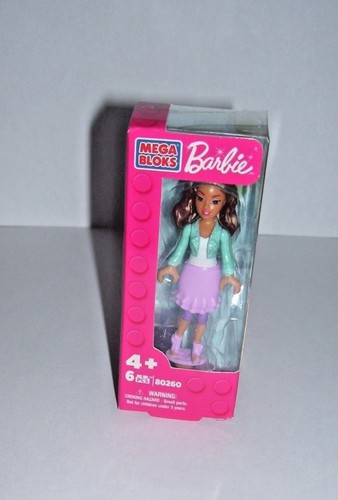 Barbie Mega Bloks 6 pc Set NIB 2013 - Picture 2 of 2