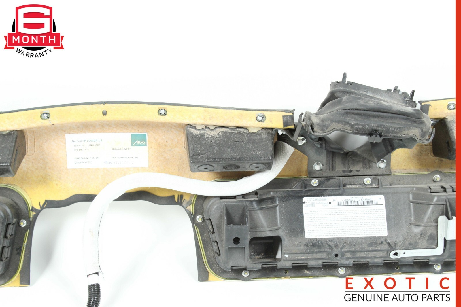15-17 McLaren 650S Lower Dashboard Dash Instrument Panel Trim OEM