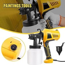 Electric Paint Sprayer Spray Gun Airless HVLP Handheld Home Indoor Wall Fence