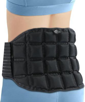 Gel Ice Pack for Back Pain Relief Reusable Lower Back Ice Bag for ...