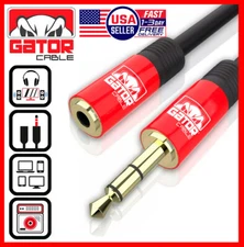 AUX 3.5mm Extension Cable Male to Female Adapter Stereo Audio Headphone Cord 6FT