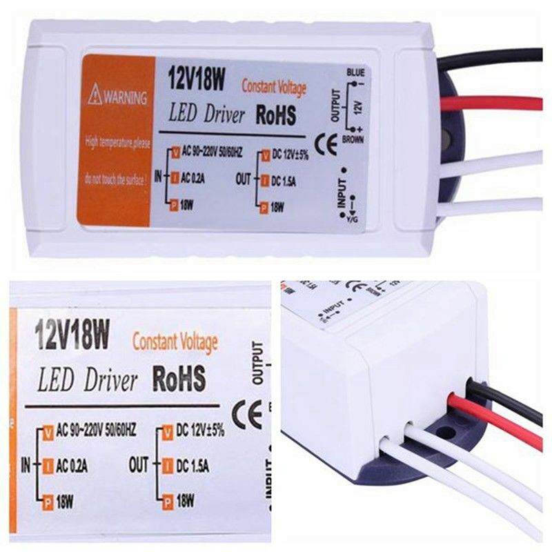 LEDドライバー AC 100-240V DC 12V AC 100-240V To DC12V Constant Voltage LED Driver 12W 20W 40W 60W