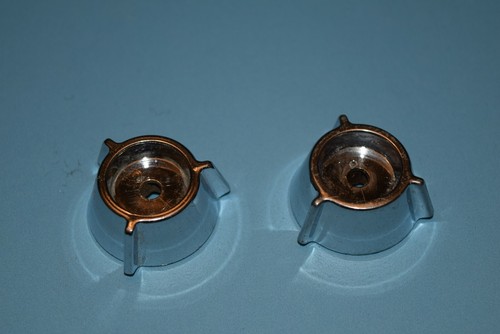 1971-1973 OEM FORD MERCURY MUSTANG COUGAR INNER RADIO KNOBS D1AA-18A932-AA