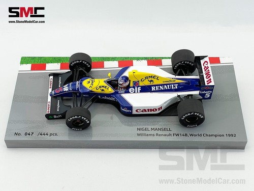 Williams F1 FW14B #5 Nigel Mansell 1992 World Champion 1:18 MINICHAMPS + CAMEL - Picture 9 of 12