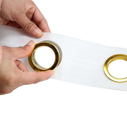 40mm Plastic Eyelets Grommets for Sturdy Window Curtain Header Heading Tape 8pcs - Picture 2 of 33
