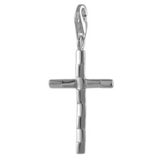 Melina charm pendant cross silver 925