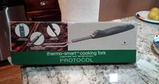 Protocol Thermo-Smart Programmable Cooking Fork with Thermometer, New in Box