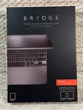 BRYDGE BRY6022 Wireless Keyboard & Magnetic Cover, 12.9" iPad Pro 3rd & 4th Gen