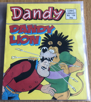 Dandy Comic Library Issue #136 Dandy Lion 1988 & Bagged