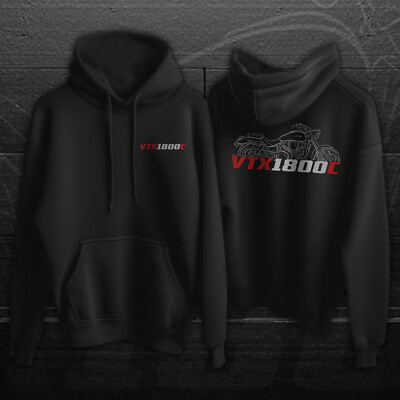 Honda VTX 1800C & F & N & R & S & T 2001-2008 - Motorcycle Hoodie Pullover