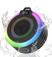 Bluetooth Shower Speaker, Portable Bluetooth Speaker Stereo Sound with Suction C