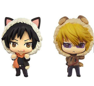 Movic Color Collection Durarara Orihara Izaya Shizuo Heiwajima Mini Figure 