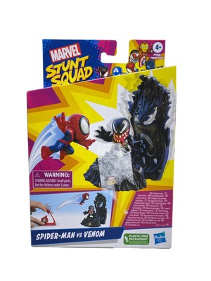 Marvel Stunt Squad Spider-Man vs Venom Action Figure Set