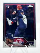 GRANT ANDERSON 2023 TOPPS CHROME UPDATE ROOKIE #USC161 JT