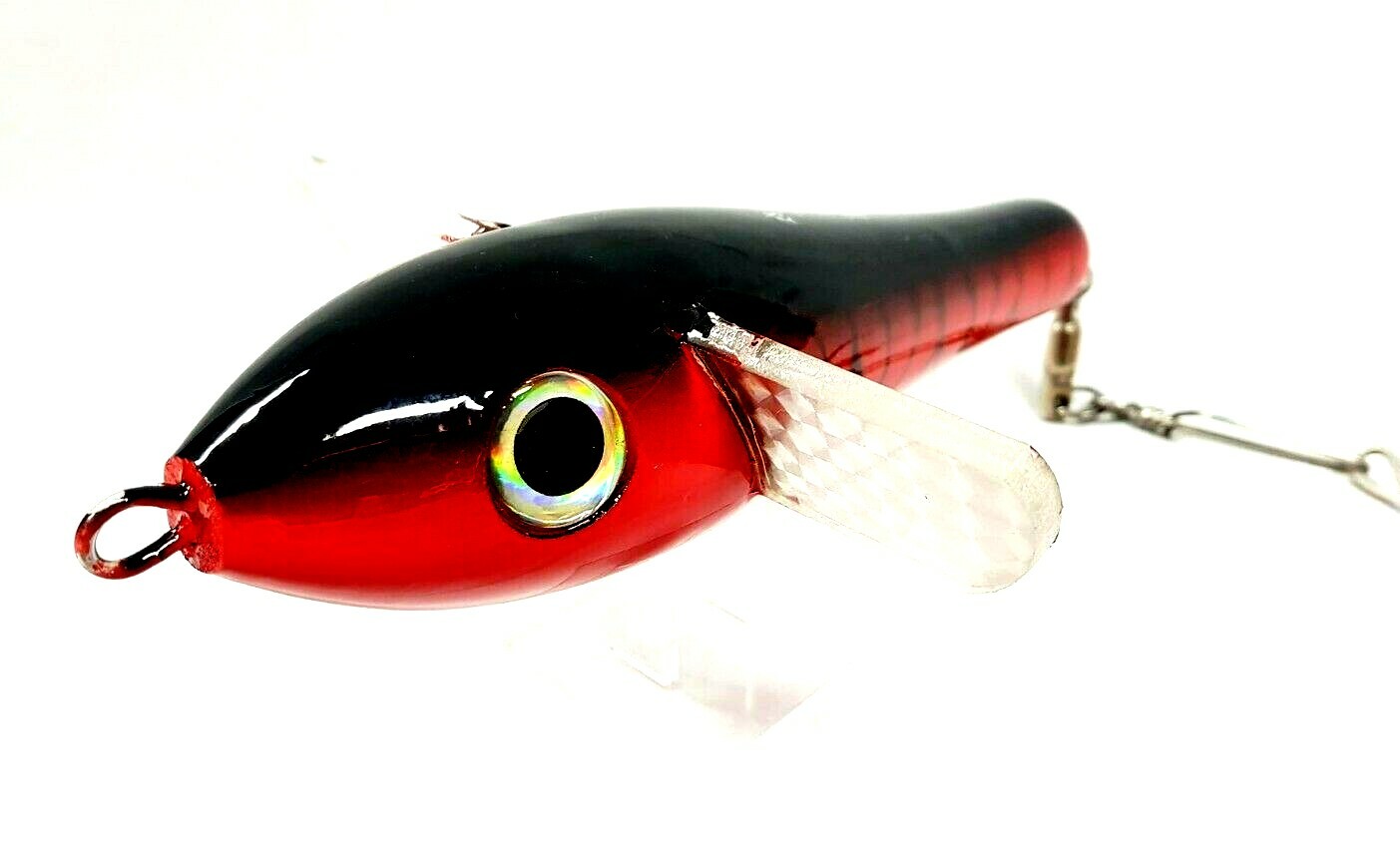 fishing bird teaser 7'' & tuna feather 6'' lure rigged for tuna