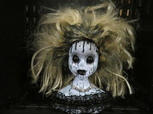 creepy doll art