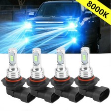 For Dodge Avenger 1995-2014 Led Headlight Bulbs Combo Kit Highlow Beam 8000k
