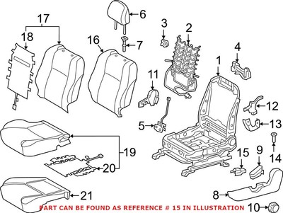 TOYOTA 72138-AE040-E0 Seat Track Outer Cover TOYOTA 72138-AE040-E0 Seat Track Outer Cover