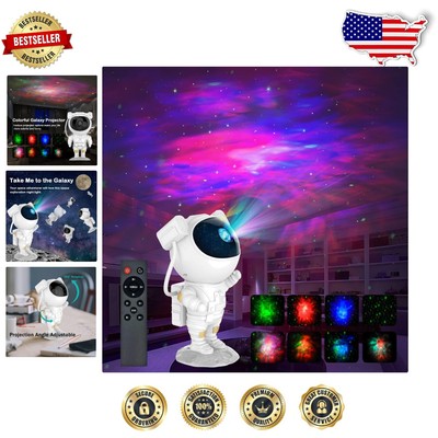 Remote-Controlled Astronaut Night Light Projector with 45/90 Minute Timer