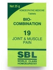 SBL Bio-Combination 19 Tablet 25g Homeopathic Tablets Buy 2 Get 1 Free - F/S