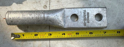 Burndy YCA321R2N - 336Mcm Aluminum 2 Hole Lug ~ YCA321R-2N ~ 7