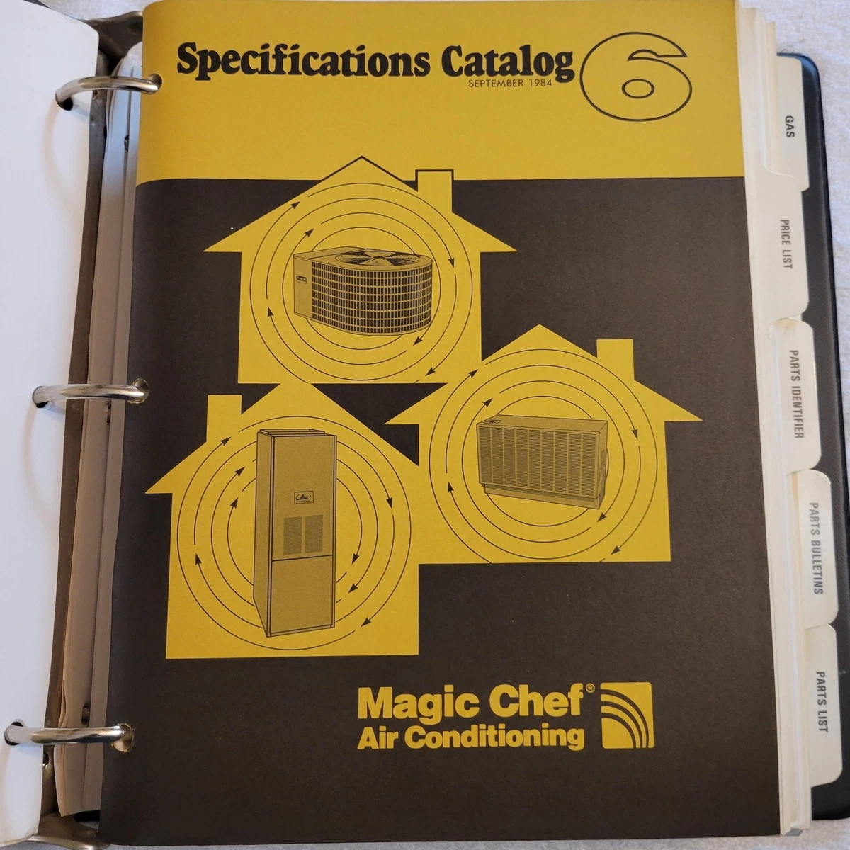 ARMSTRONG FURNACE, MAGIC CHEF HVAC PARTS &amp; SPECIFICATIONS CATALOG IN  BINDER | eBay