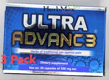 Ultra Advance 3 Pack Ultra Advanc3 ultra advance 3 omega 3 garlic ginger 3 Boxes