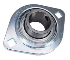 1" Pressed Steel Two Bolt Flange Bearing SBSFL205-16, SBPFL205-16
