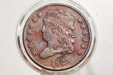 1825 Half Cent - AU Condition/Grade - Classic Head Half Cent - 1825 Classic Head