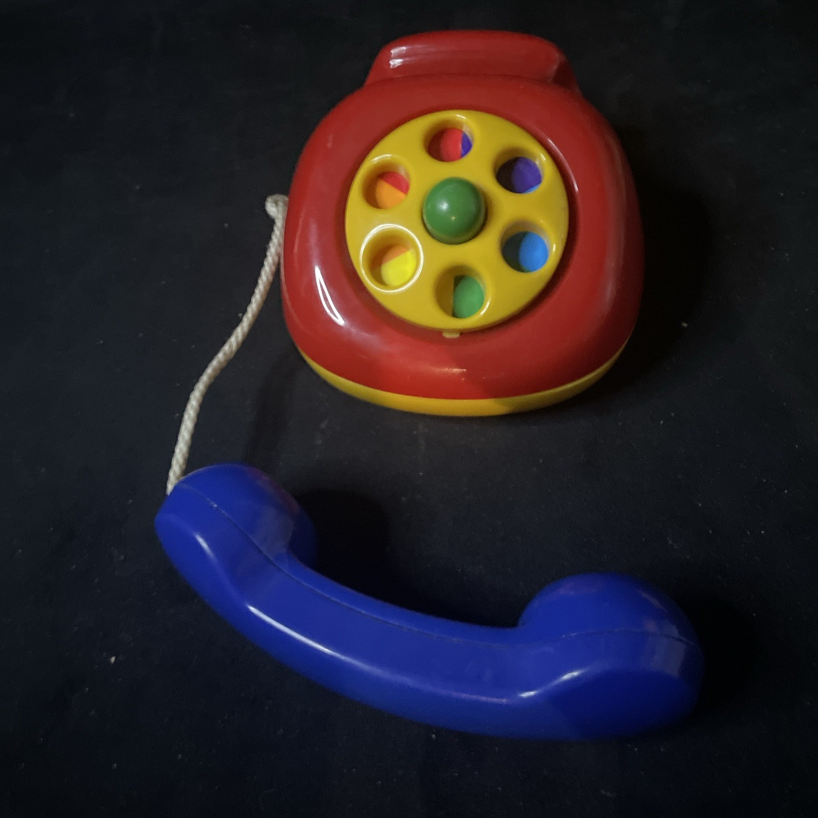 Vintage Extremely Rare VHTF Spielstabil Telephone Activity Toy Baby Einstein