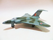DINKY 735 'GLOSTER JAVELIN RAF JET PLANE'. COMPLETE. VINTAGE. ORIGINAL. GOOD