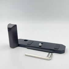 For Nikon FM2 FM F3MA FE2 Camera Quick Release Plate Hand Grip L Bracket Wooden