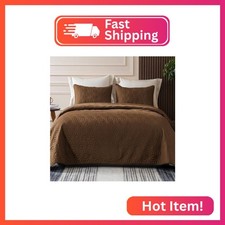 Whale Flotilla Soft Queen Quilt Bedding Set Lightweight Bedspread