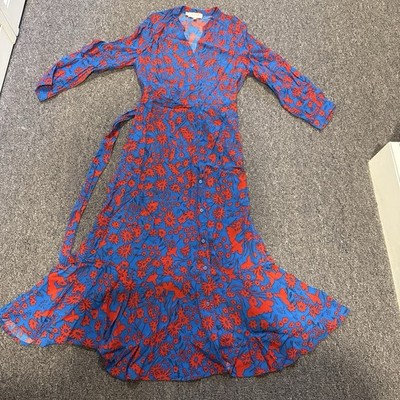 Hobbs Women's Floral Long Sleeve dress Size 2