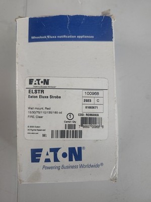Eaton Eluxa Strobe BRAND NEW