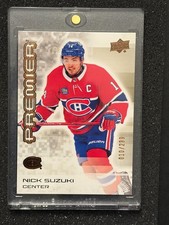 Nick Suzuki /299 SSP Premier 🔥 Canadiens Captain + Inserts Lot SP Authentic Met