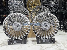 19 Mercedes Benz 5x112 Chrome Wheels 3643 C Class S Class E Class Fitment