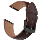 20mm Leather Band for Timex 6.2" -8.6" (160mm-220mm), Vintage Brown