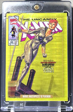 ( /92 ) Black Widow 2024 Marvel Masterpieces 92 Platinum #3-V Seismic Gold