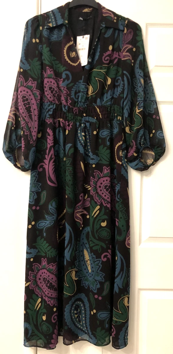 Zara Long Sleeve Maxi Dresses for Women for sale | eBay