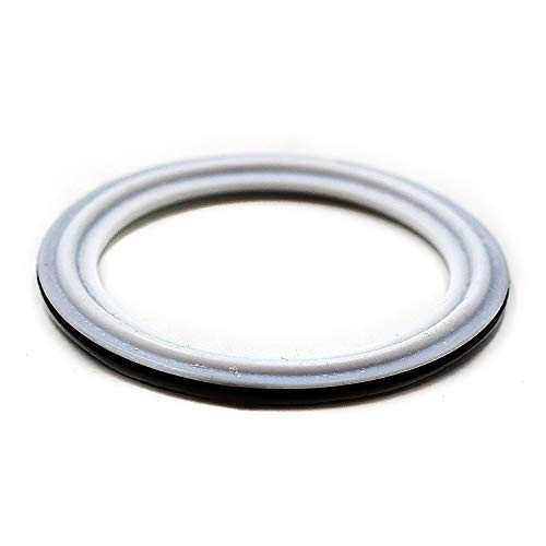 HFS(R) 3" Tri Clamp Gasket, PTFE Envelope Gaskets with FKM Filler