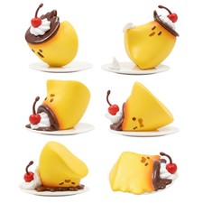 Qualia Gashapon Food Funny Japanese Pudding Figure 1 Random Capsule Toy Figure